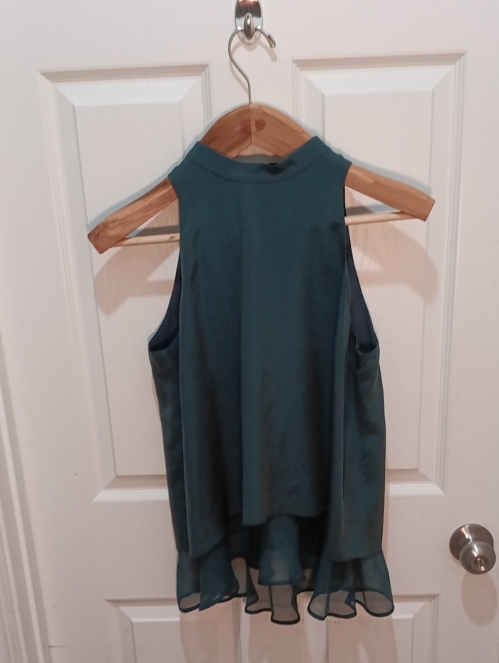 Elizabeth and James Dark Green Blouse